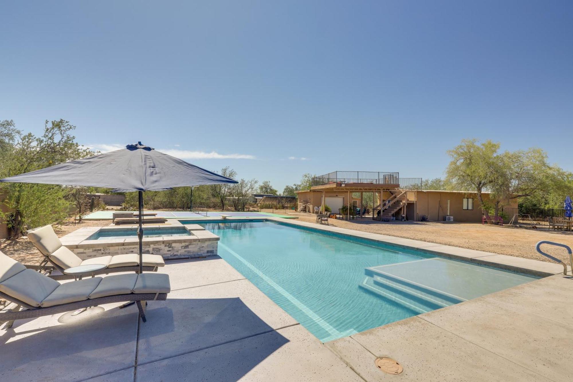 Oro Valley Retreat With Pool, Spa And Rooftop Views! Dış mekan fotoğraf